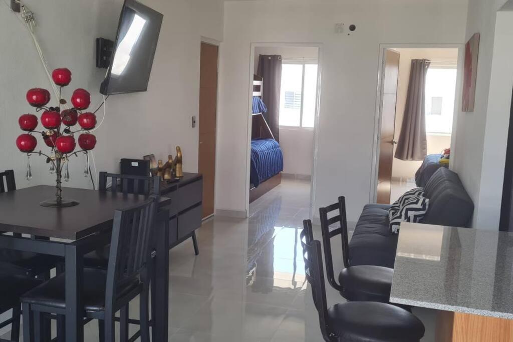 Bonito Penthouse Con Roof Garden Apartamento Manzanillo Exterior foto
